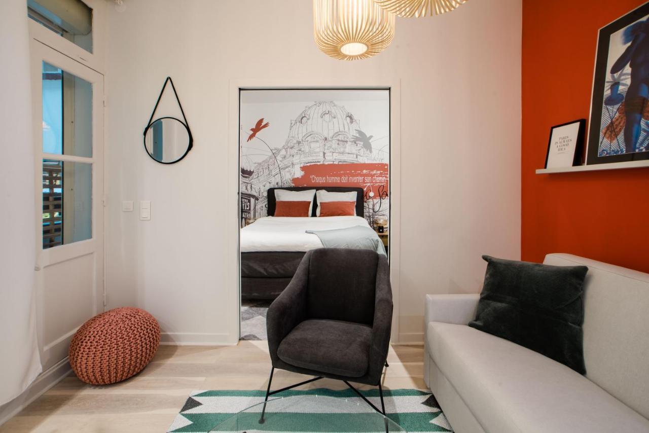 Suite Sartre : Au Coeur De La Rive Gauche, Neuf, Design, 2/4 Personnes Paris Exterior foto